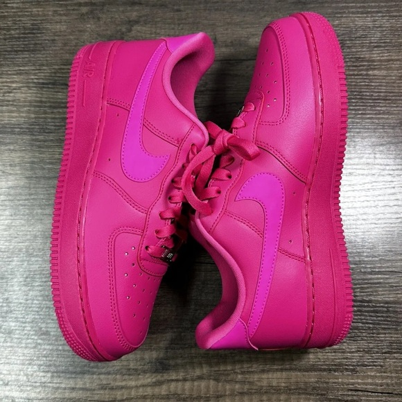 Womens Nike Air Force Fireberry Nike Air Force '07 Low “Fireberry”